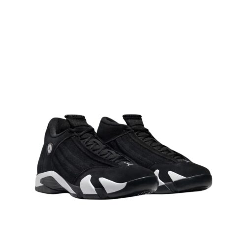 NIKE AIR JORDAN 14 RETRO BLACK WHITE 487471 016