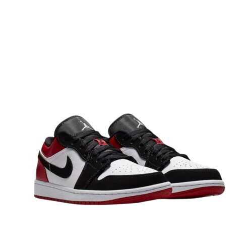 NIKE AIR JORDAN 1 LOW BLACK TOE 553558 116