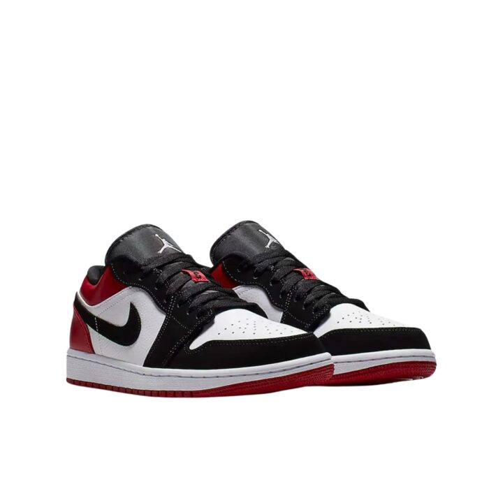 NIKE AIR JORDAN 1 LOW BLACK TOE 553558 116