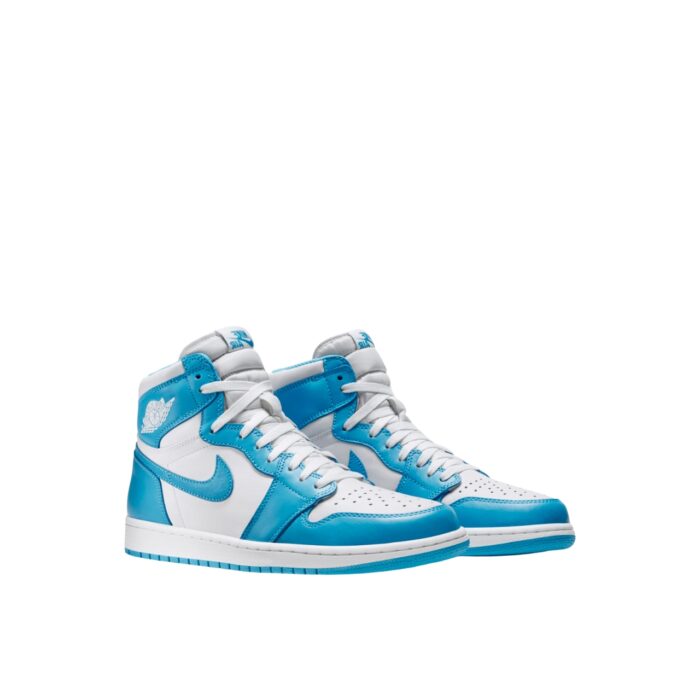 NIKE AIR JORDAN 1 RETRO UNC WHITE DK POWDER BLUE 555088 117