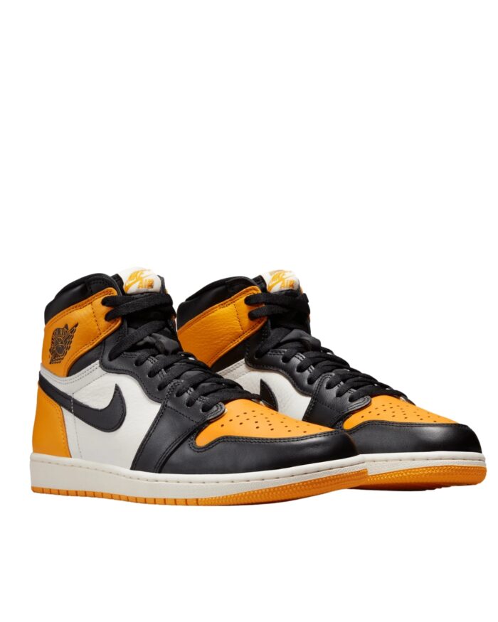 NIKE AIR JORDAN 1 RETRO HIGH OG TAXI YELLOW TOE 555088 711