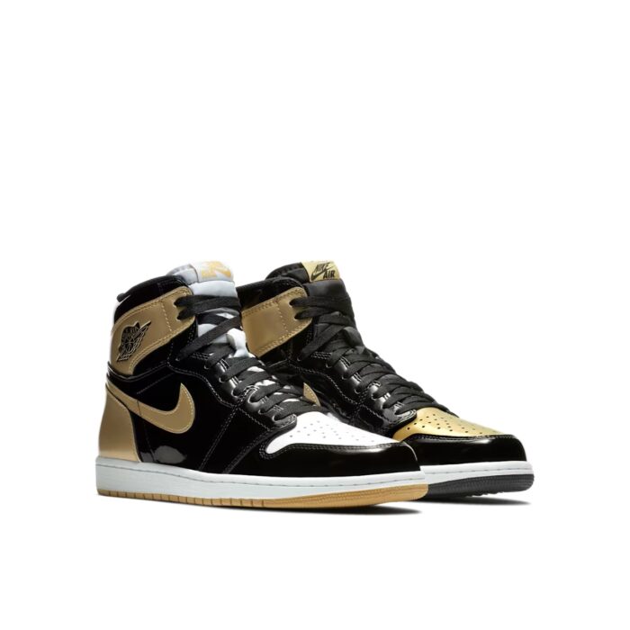 NIKE AIR JORDAN 1 BLACK GOLD