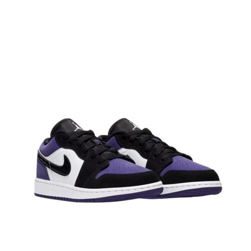 NIKE AIR JORDAN 1 LOW COURT PURPLE GS 553560 125