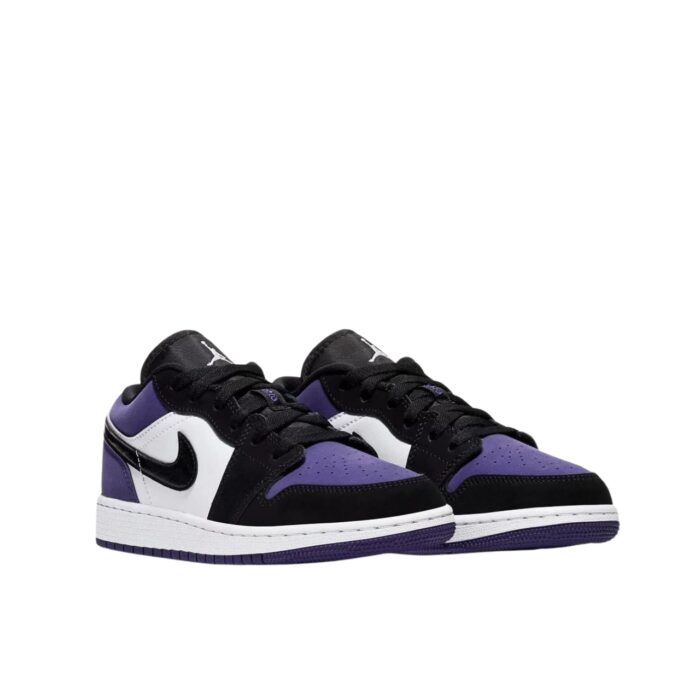 NIKE AIR JORDAN 1 LOW COURT PURPLE GS 553560 125
