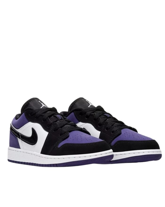 NIKE AIR JORDAN 1 LOW COURT PURPLE GS 553560 125