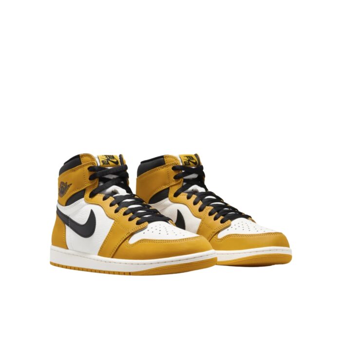 NIKE AIR JORDAN 1 HIGH OG YELLOW OCHRE BLACK SAIL DZ5485 701