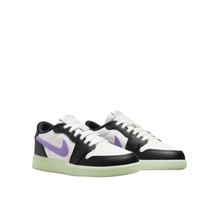 NIKE AIR JORDAN 1 LOW RETRO BLACK RASPBERRY HF0410 001