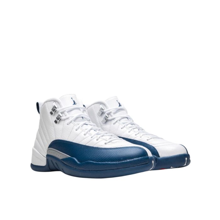 NIKE AIR JORDAN 12 RETRO FRENCH BLUE WHITE METALLIC SILVER VARSITY RED 130690 113