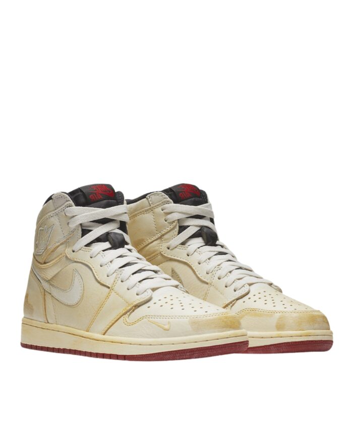 NIKE AIR JORDAN 1 RETRO HIGH NIGEL SYLVESTER SAIL VARSITY RED REFLECT SILVER WHITE BV1803 106