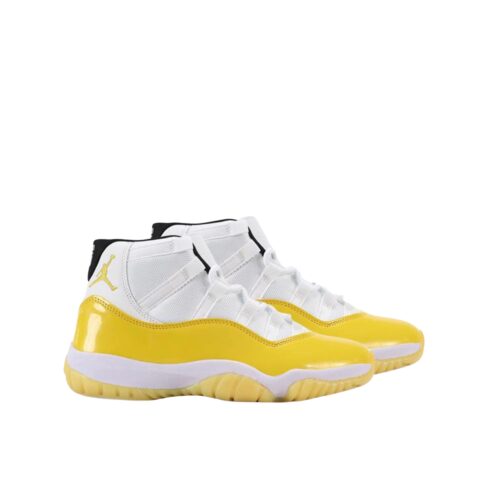 NIKE AIR JORDAN 11 WHITE YELLOW
