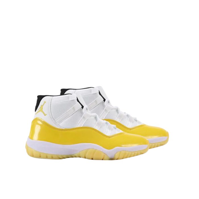 NIKE AIR JORDAN 11 WHITE YELLOW