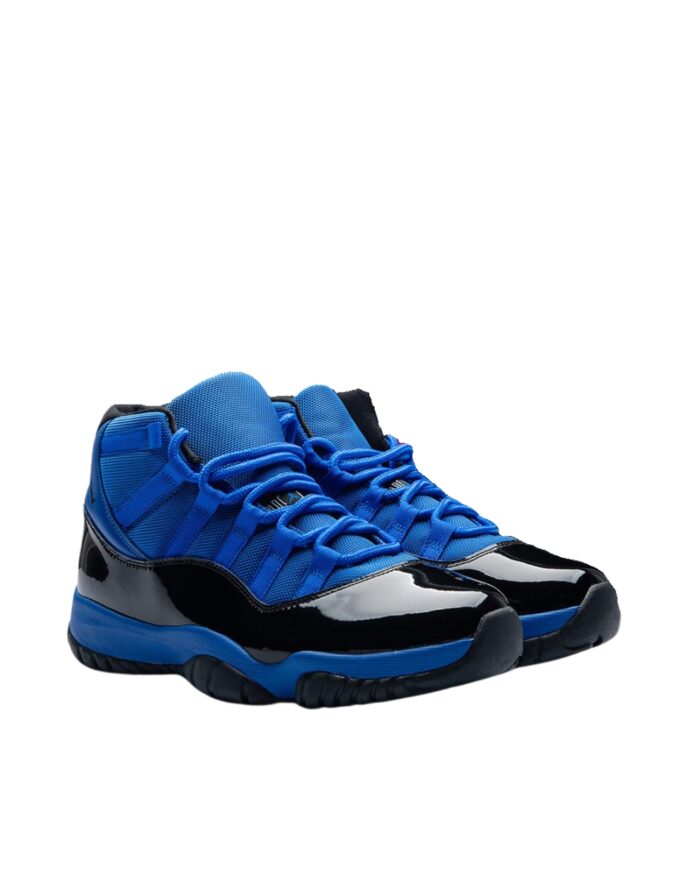 NIKE JORDAN 11 ROYAL BLUE AND BLACK