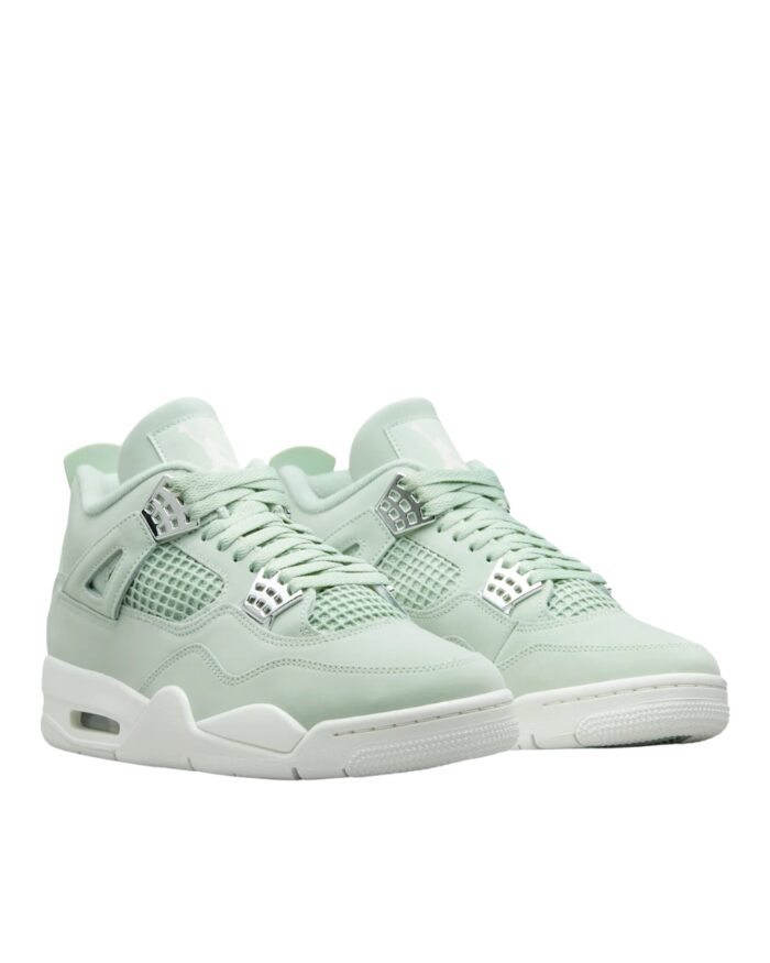 NIKE AIR JORDAN 4 ABUNDANCE SEAFOAM SAIL METALLIC SILVER HV0823 003
