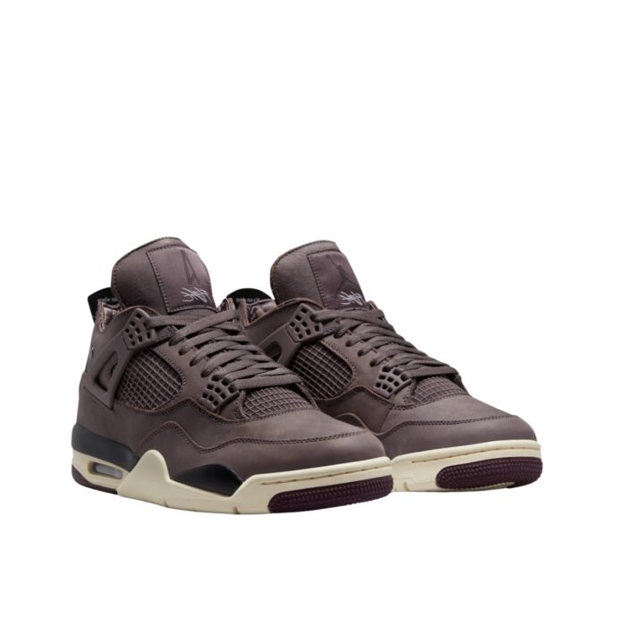 NIKE AIR JORDAN 4 RETRO A MA MANIERE VIOLET ORE MEDIUM ASH BLACK MUSLIN BURGUNDY CRUSH DV6773 220