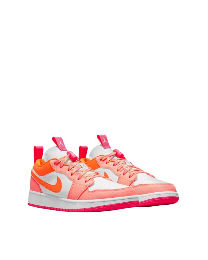 NIKE AIR JORDAN 1 LOW UTILITY HYPER CRIMSON WHITE GLOSS DUTCH ORANGE DJ0530 801