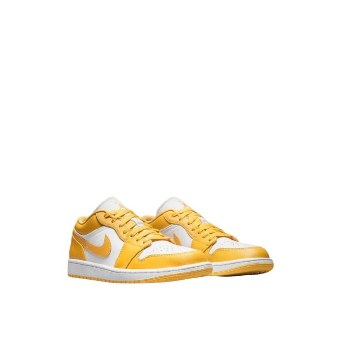 NIKE AIR JORDAN 1 LOW POLLEN MUSTARD WHITE 553558 171
