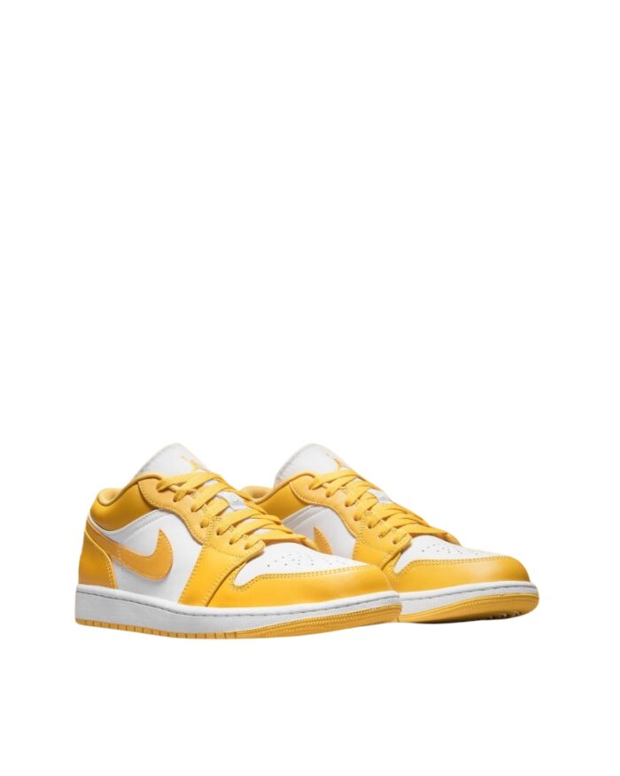 NIKE AIR JORDAN 1 LOW POLLEN MUSTARD WHITE 553558 171