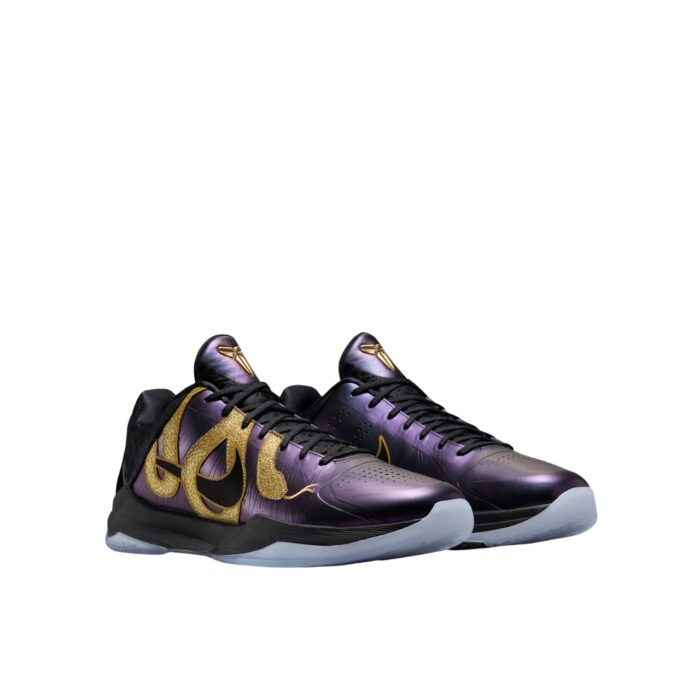 NIKE KOBE 5 PROTRO YEAR OF THE MAMBA EGGPLANT BLACK METALLIC GOLD IB4481 500