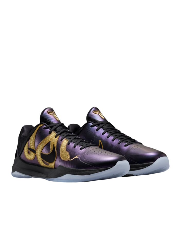 NIKE KOBE 5 PROTRO YEAR OF THE MAMBA EGGPLANT BLACK METALLIC GOLD IB4481 500