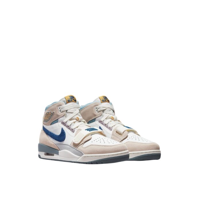 NIKE AIR JORDAN LEGACY 312 CORDUROY SWOOSH CREAM WHITE BLUE DQ53487 141