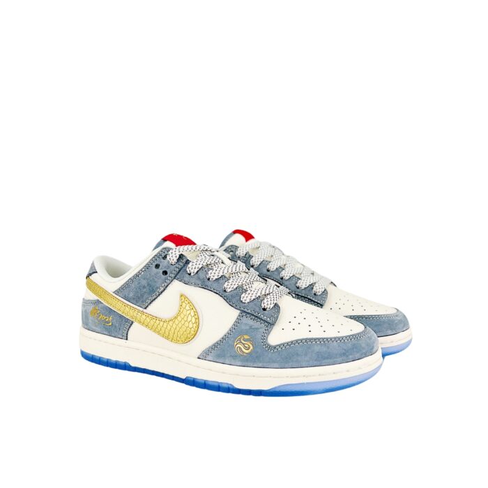 NIKE SB DUNK LOW SNAKE YEAR LIMITED EDITION WHITE BLUE GOLD STARS XX3168 116