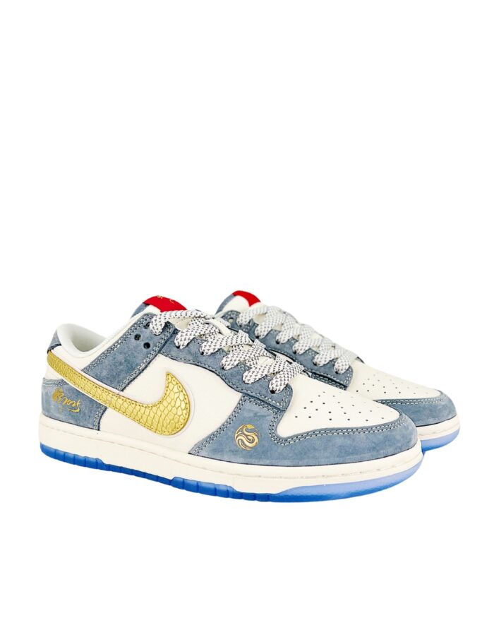 NIKE SB DUNK LOW SNAKE YEAR LIMITED EDITION WHITE BLUE GOLD STARS XX3168 116