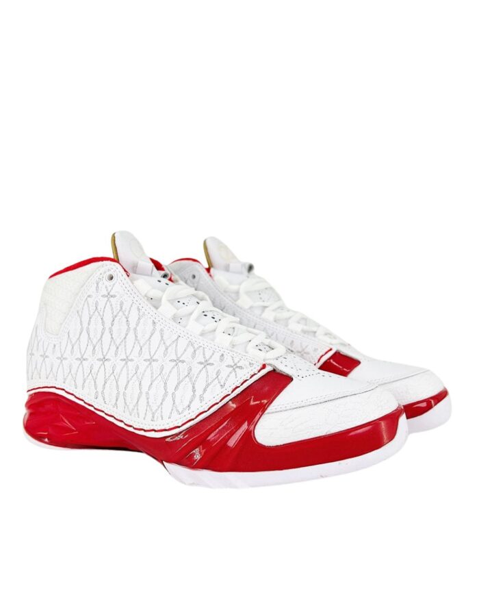 NIKE AIR JORDAN 23 OG WHITE VARSITY RED 318376 161