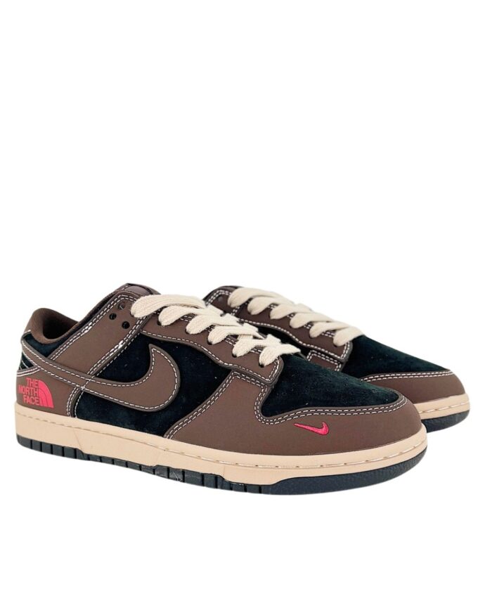 NIKE DUNK SB LOW X THE NORTH FACE BROWN BLACK