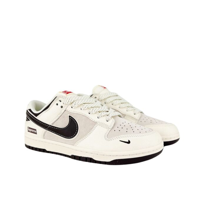 NIKE DUNK SB LOW X SUPREME BLACK BEIGE