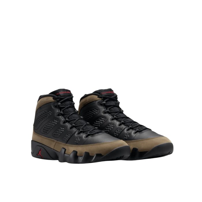 NIKE AIR JORDAN 9 RETRO OLIVE BLACK LIGHT OLIVE VARSITY FQ8992 030