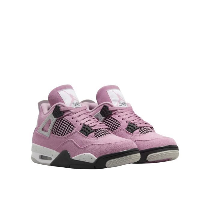 NIKE AIR JORDAN 4 ORCHID NEUTRAL GREY BLACK WHITE AQ9129 501
