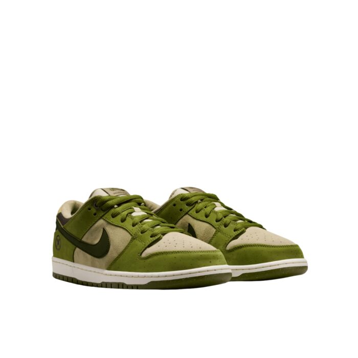 NIKE SB DUNK LOW ASPARAGUS X YUTO HORIGOME LEGION GREEN LIGHT KHAKI DARK LODEN SESAME BURNT SIENNA HF8022 300