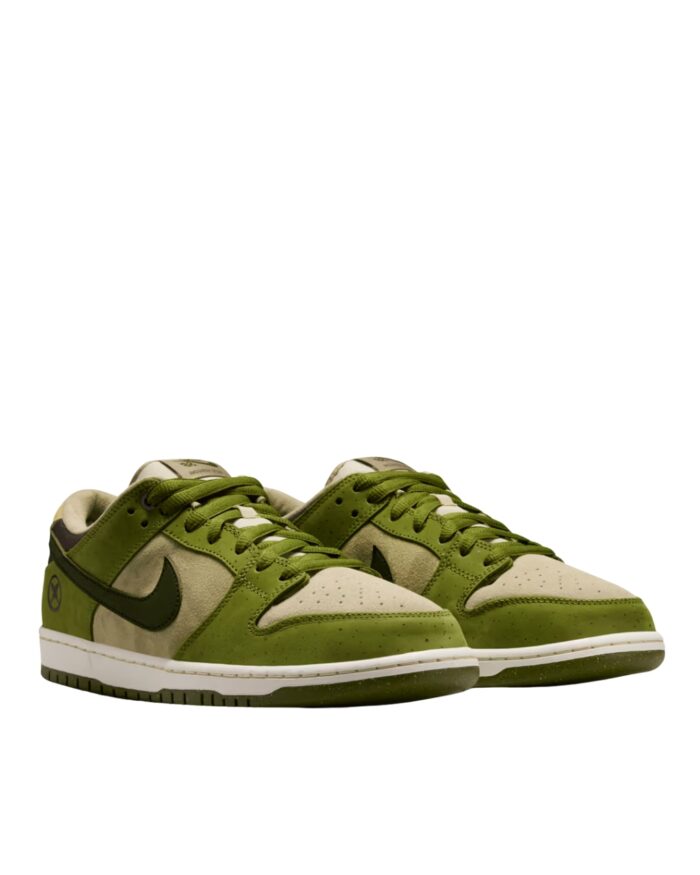 NIKE SB DUNK LOW ASPARAGUS X YUTO HORIGOME LEGION GREEN LIGHT KHAKI DARK LODEN SESAME BURNT SIENNA HF8022 300