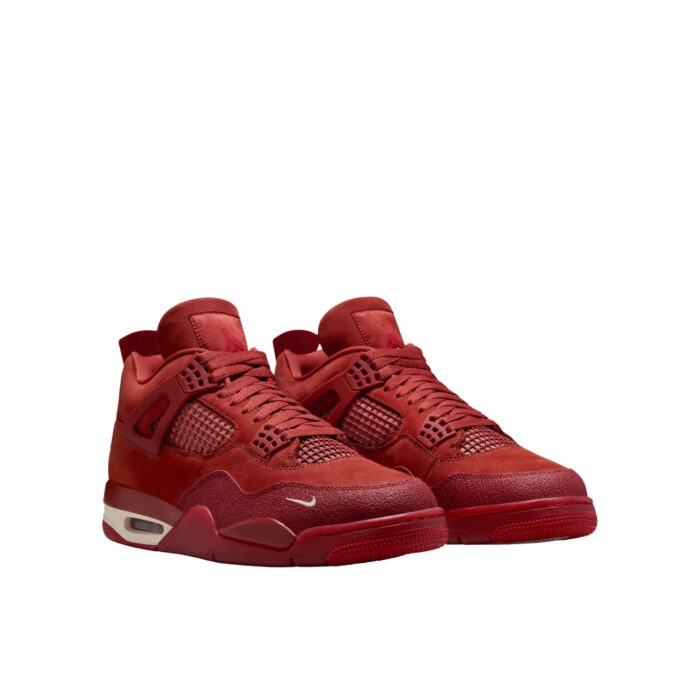 NIKE AIR JORDAN 4 X NIGEL SYLVESTER BRICK BY BRICK FIREWOOD ORANGE SAIL CINNABAR HF4340 800