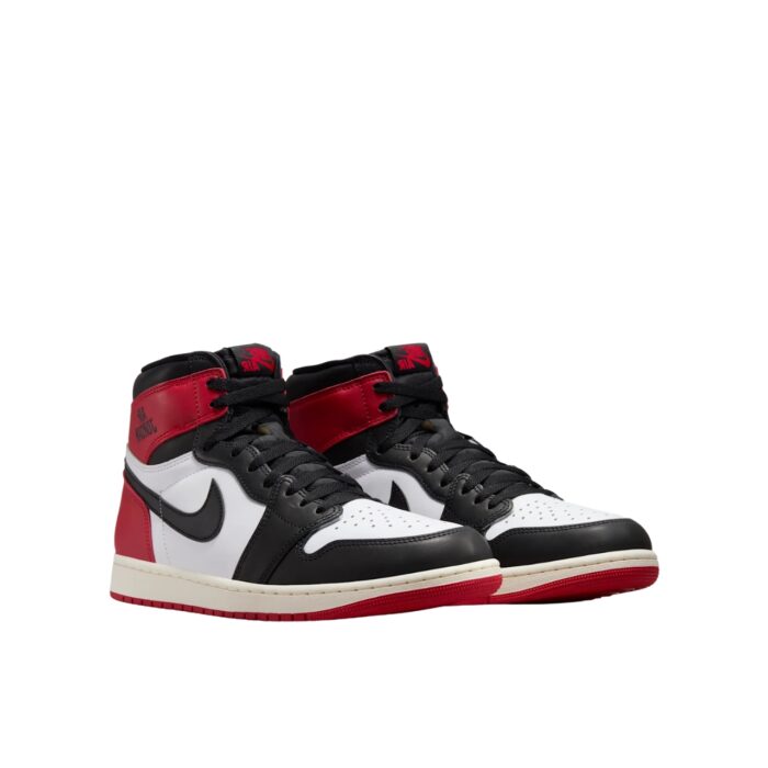 NIKE AIR JORDAN 1 HIGH OG BLACK TOE REIMAGINED BLACK VARSITY RED WHITE DZ5485 106
