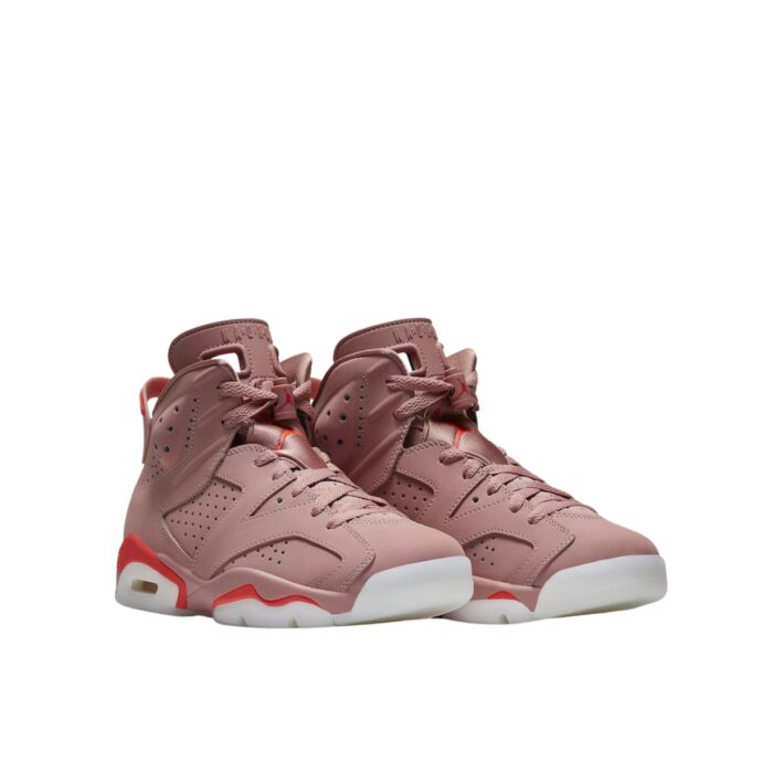 NIKE AIR JORDAN 6 RETRO ALEALI MAY RUST PINK BRIGHT CRIMSON CI0550 600