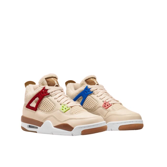 NIKE AIR JORDAN 4 RETRO WHERE THE WILD THINGS ARE SAIL UNIVERSITY RED HEMP BARELY VOLT DH0572 264