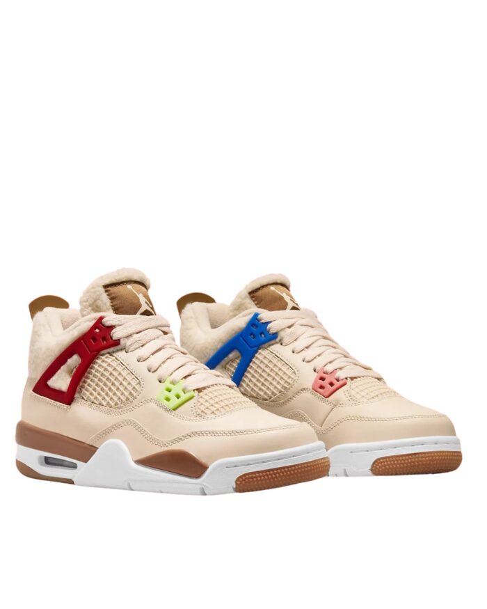 NIKE AIR JORDAN 4 RETRO WHERE THE WILD THINGS ARE SAIL UNIVERSITY RED HEMP BARELY VOLT DH0572 264