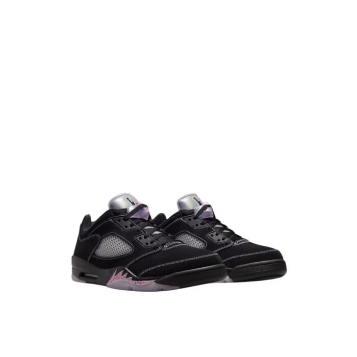 NIKE AIR JORDAN 5 LOW DONGDAN BLACK WHITE LILAC ICE PINK RISE DX4355 015