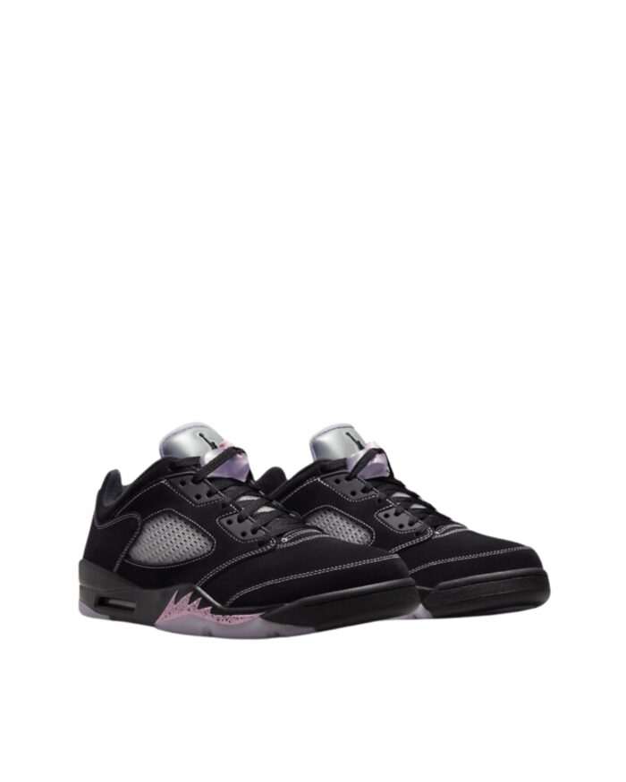 NIKE AIR JORDAN 5 LOW DONGDAN BLACK WHITE LILAC ICE PINK RISE DX4355 015