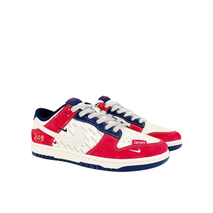 NIKE SB DUNK LOW X SUPREME SNAKE YEAR LIMITED WHITE RED SMALL HOOK STARS FC1688 209