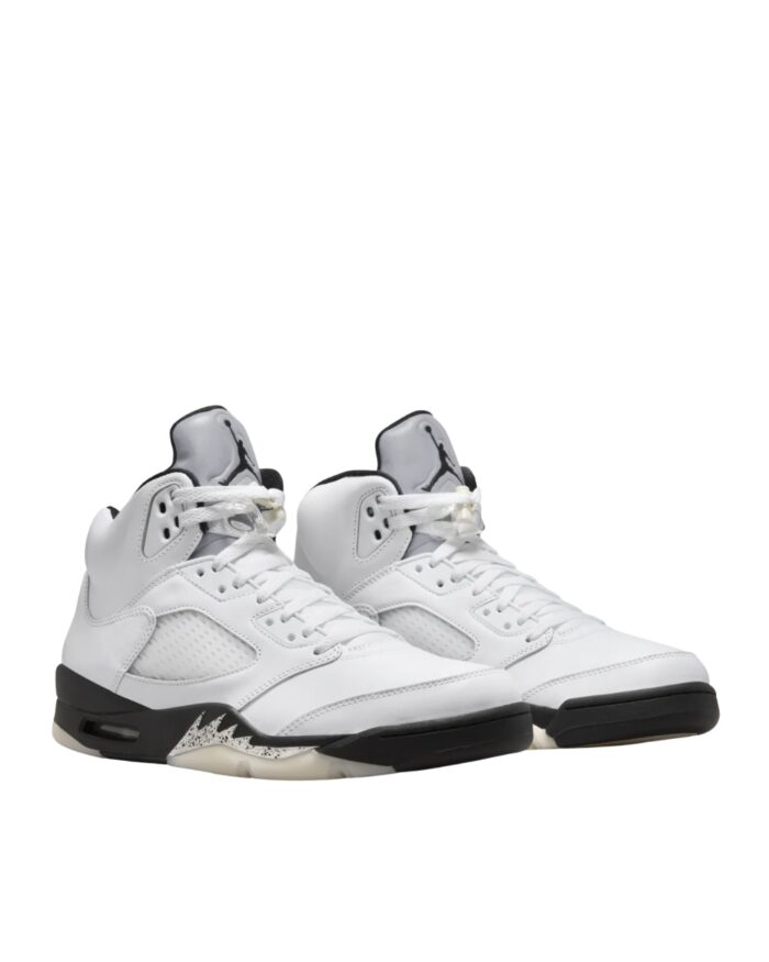 NIKE AIR JORDAN 5 WHITE BLACK DD0587 110