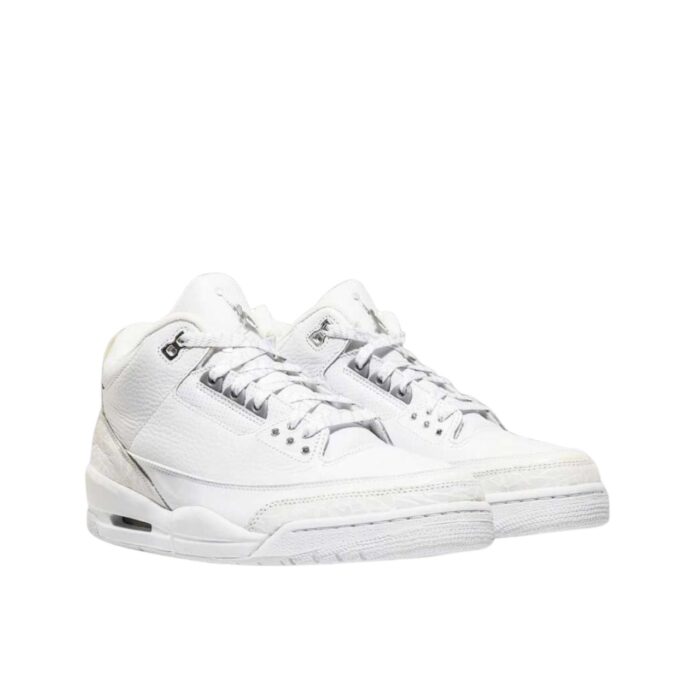 NIKE AIR JORDAN 3 PURE MONEY WHITE 136064 103