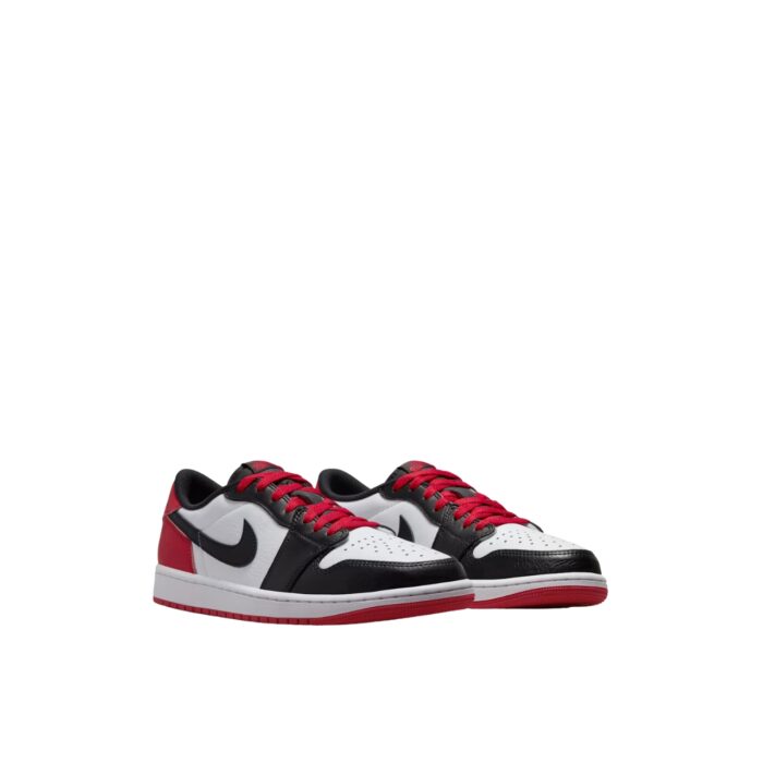NIKE AIR JORDAN 1 LOW OG BLACK WHITE VARSITY RED CZ0790 106