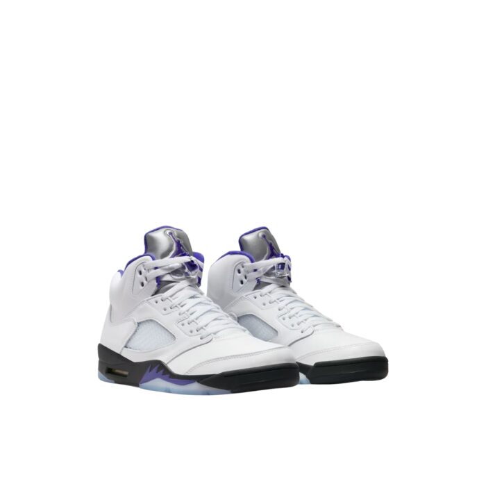 NIKE AIR JORDAN 5 CONCORD WHITE DARK CONCORD BLACK DD0587 141