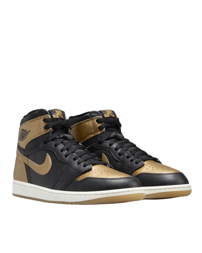 NIKE AIR JORDAN 1 HIGH OG BLACK GOLD DZ5485 071