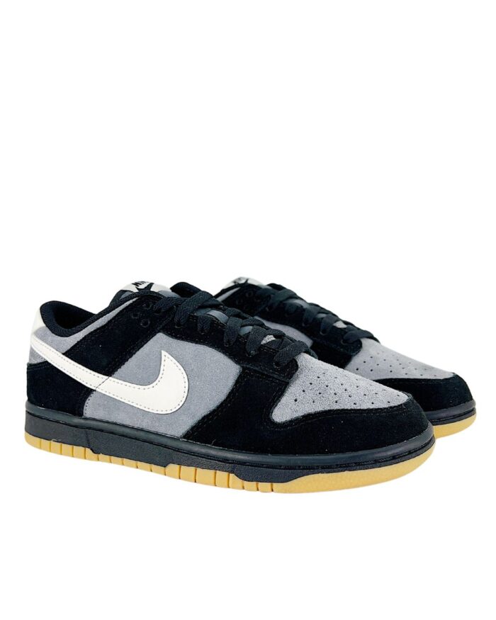 NIKE DUNK SB LOW BLACK GREY GUM HQ1931 001