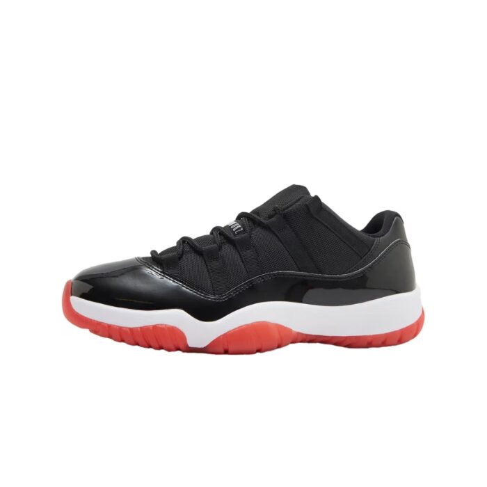 NIKE AIR JORDAN 11 RETRO LOW BRED BLACK FV5104 006 - Image 2