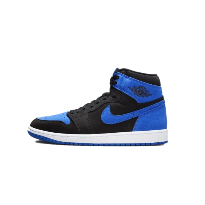 NIKE AIR JORDAN 1 HIGH 85 ROYAL BLACK BLUE - Image 2