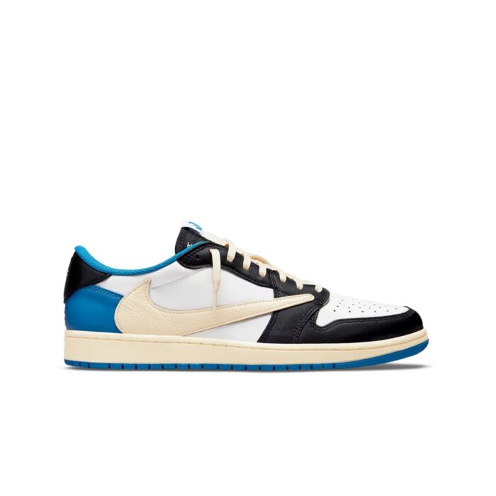 NIKE AIR JORDAN 1 RETRO LOW  X TRAVIS SCOTT X FRAGMENT ROYAL BLUE DM7866 140 - Image 3